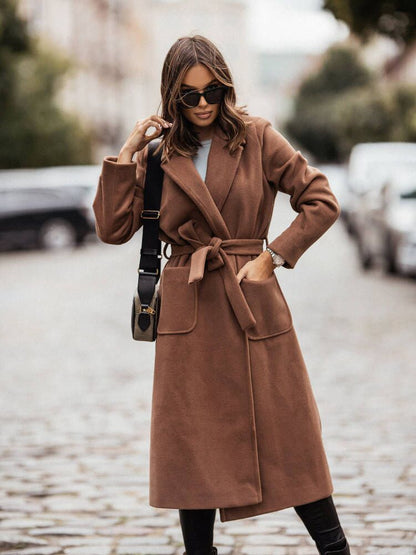 LYABO - Belted Longline Coat