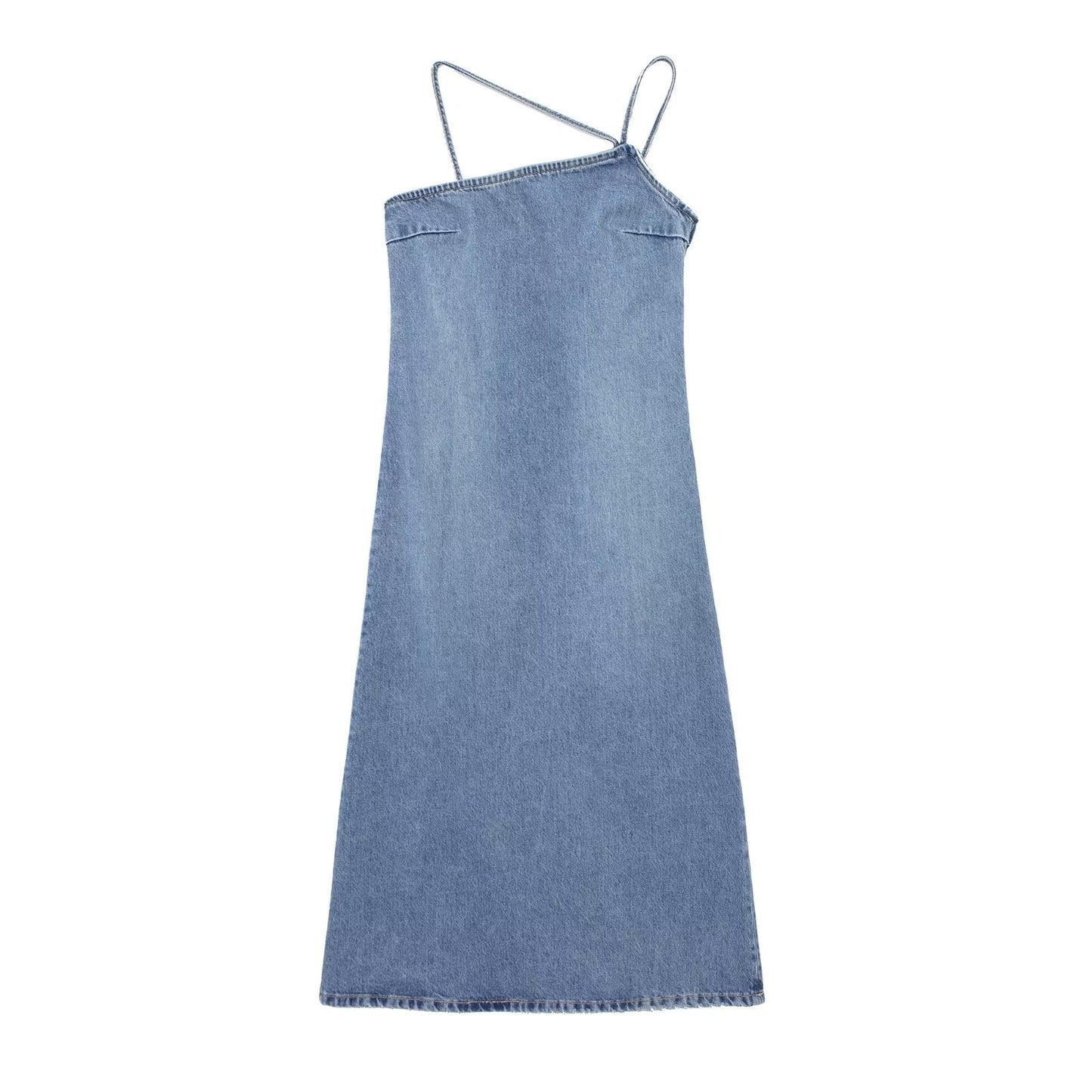 SARI - Asymmetrical Denim Dress