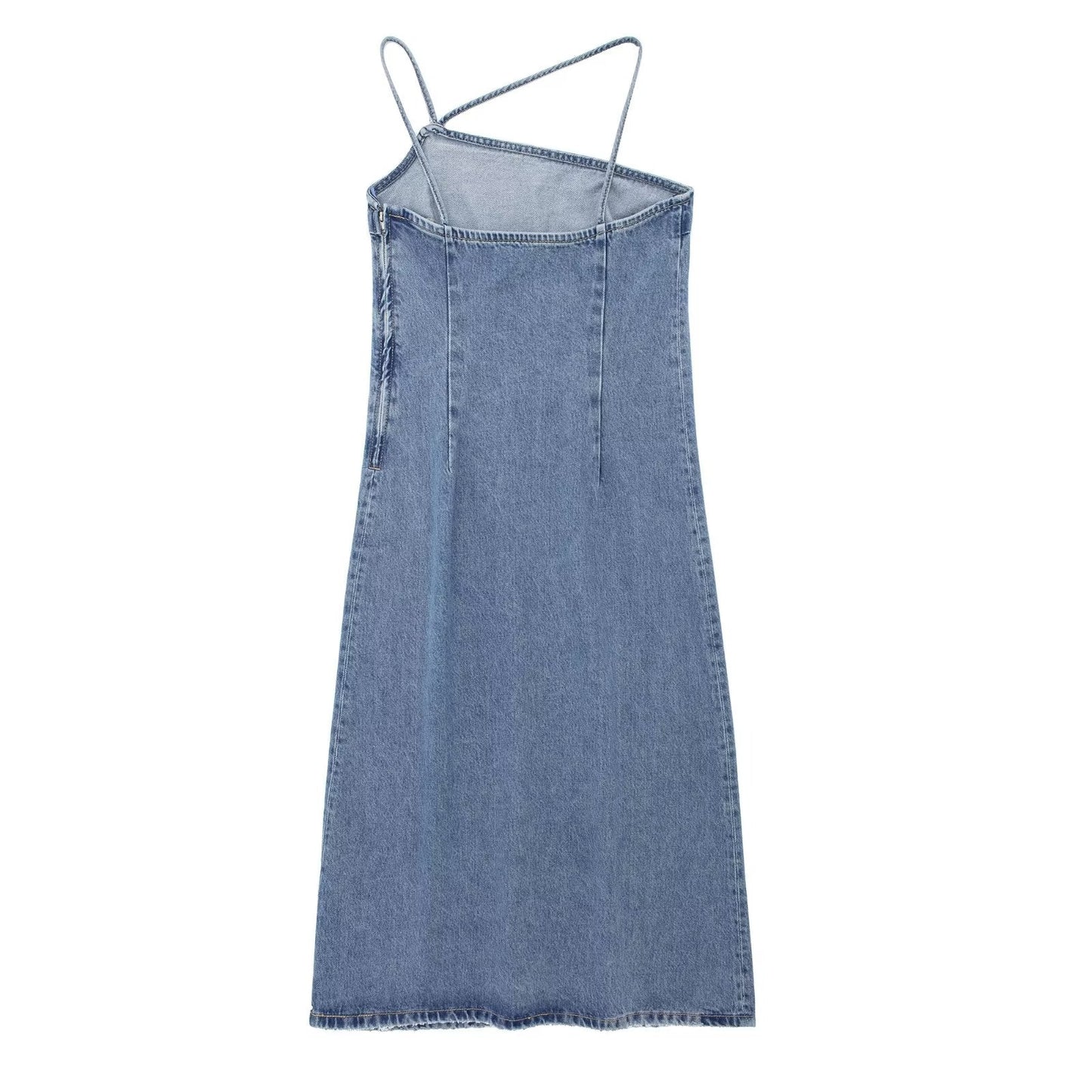 SARI - Asymmetrical Denim Dress