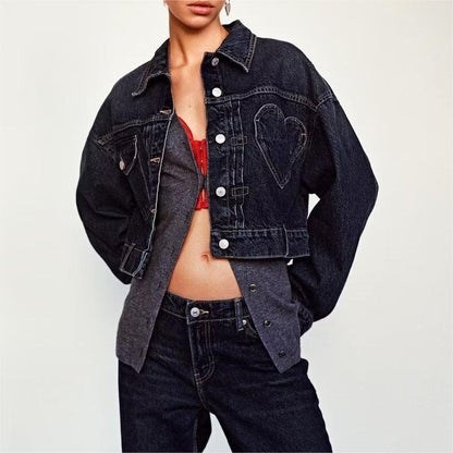 HOPE  - Chic Denim Love Jacket