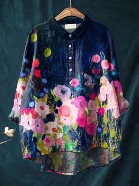 Donna™ - Blouse with Floral Print