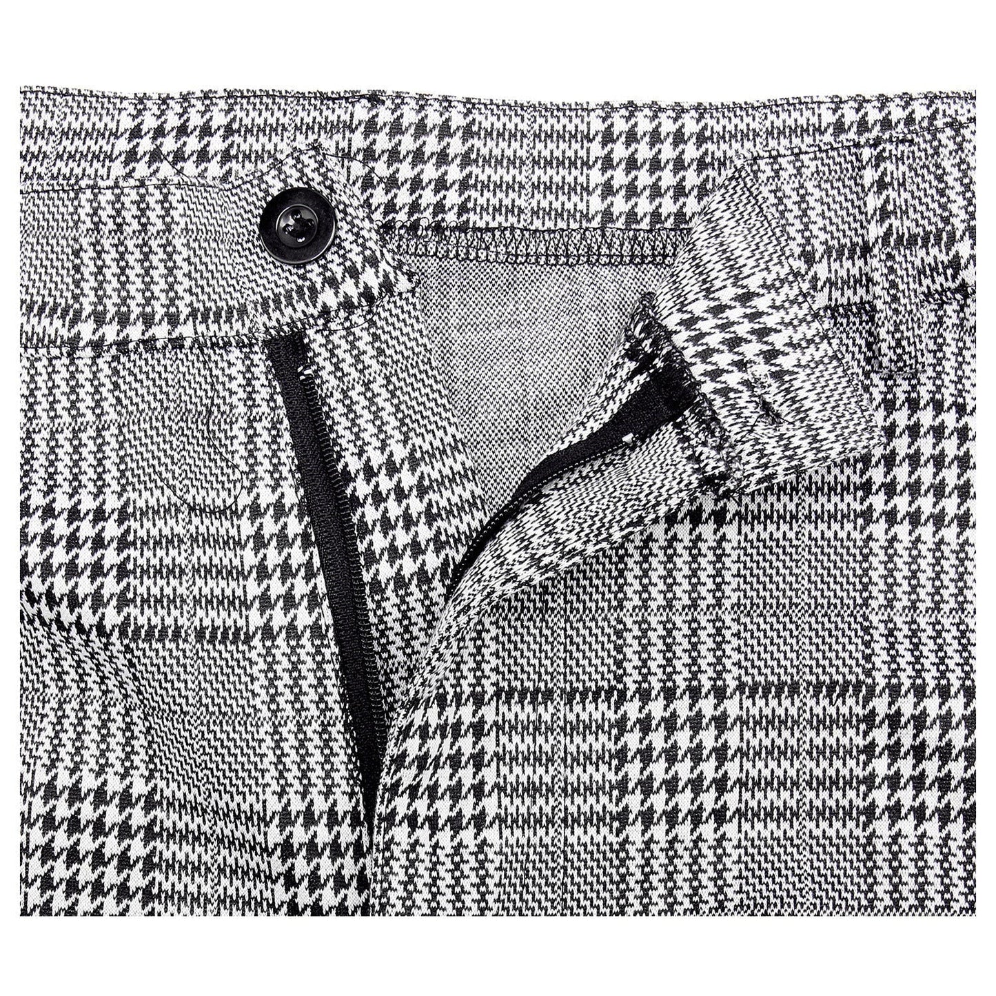 MAZE - Skinny Fit Checkered Chino