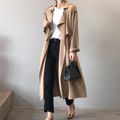 NGARRA - Retro Baggy Trench Coat