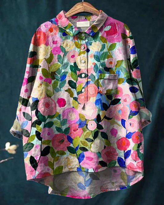 Donna™ - Blouse with Floral Print