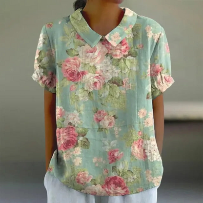 Audrey™ - Floral Blouse