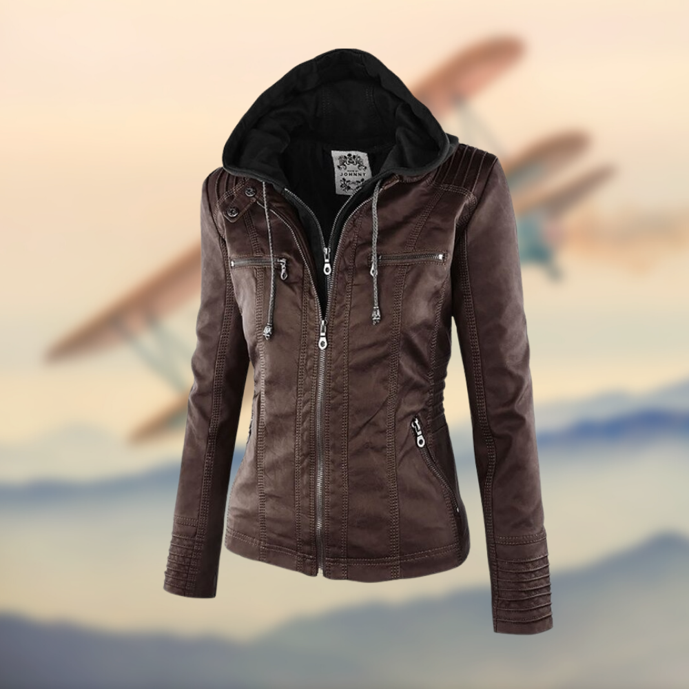 Penelope™ - The Elegant and Unique Leather Jacket