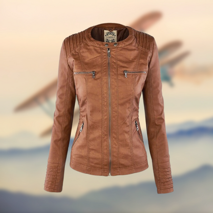 Penelope™ - The Elegant and Unique Leather Jacket