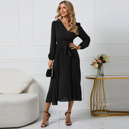 Abigail™ - Pleated Midi Dress