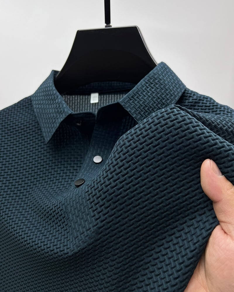 MARK - Luxury Textured Men's Polo-Shirt