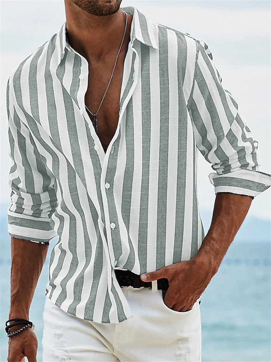 TOMMY - Striped Shirt