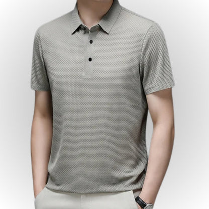 MARK - Luxury Textured Men's Polo-Shirt