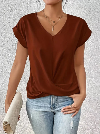 Maya™ | Graceful Drape Top