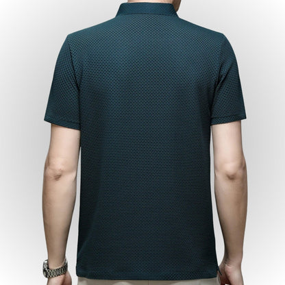 MARK - Luxury Textured Men's Polo-Shirt