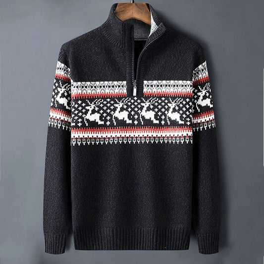 REIN - Men's Half-Zip Sweater