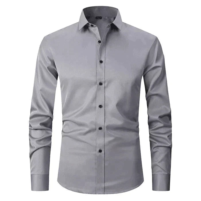 STEFAN - Men's Wrinkle-Free Stretch Shirt