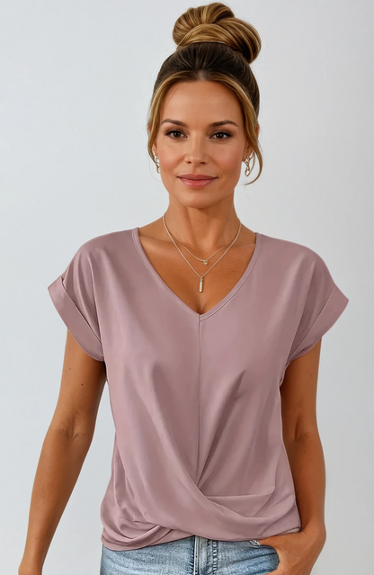 Maya™ | Graceful Drape Top