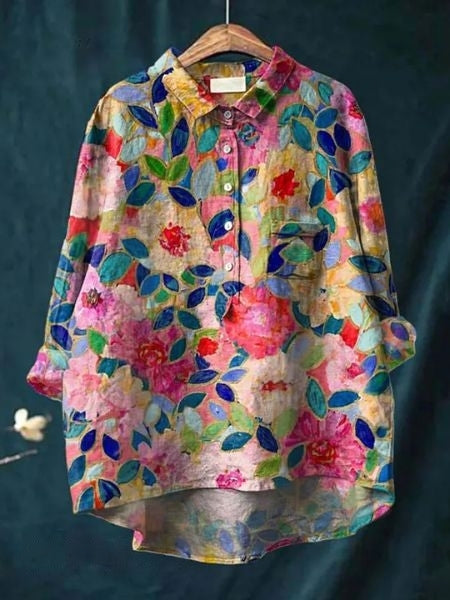 Donna™ - Blouse with Floral Print