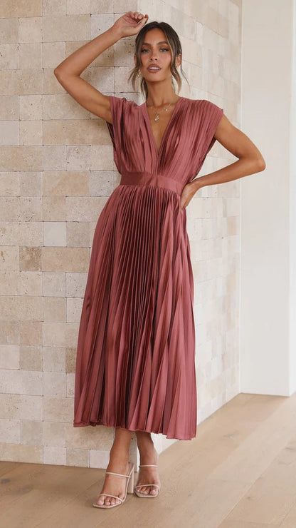 Matilda™ - Long Dress With Back Bow