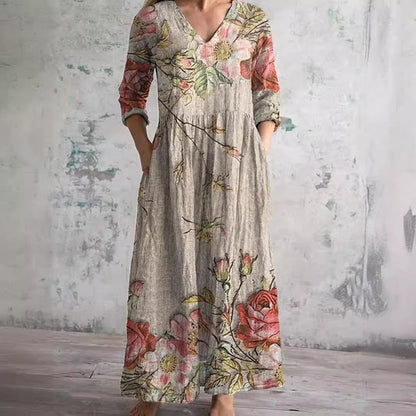 Anilum™ |  Maxi Floral  Dress