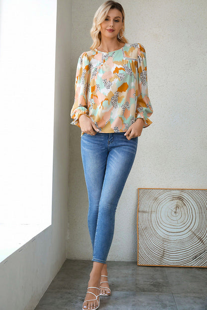 HALLE - Abstract Printed Shirt