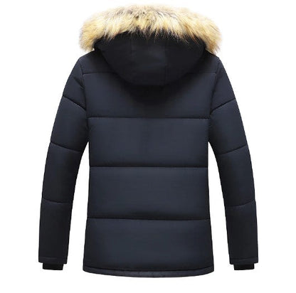 ENZO - Winter Parka With Detachable Hood