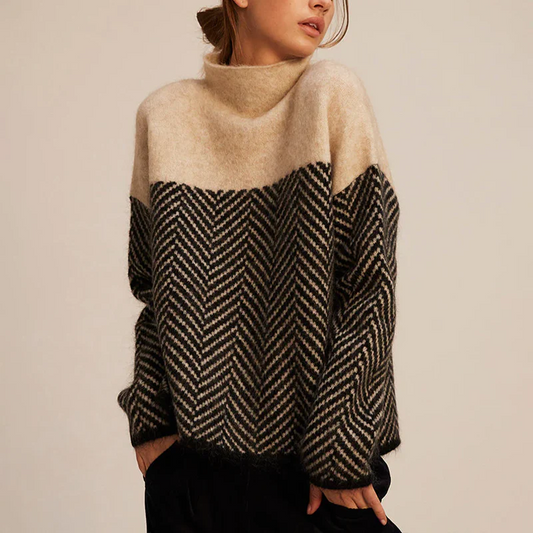 Alina Soft Cashmere Turtleneck Sweater | Cozy Women's Sweater