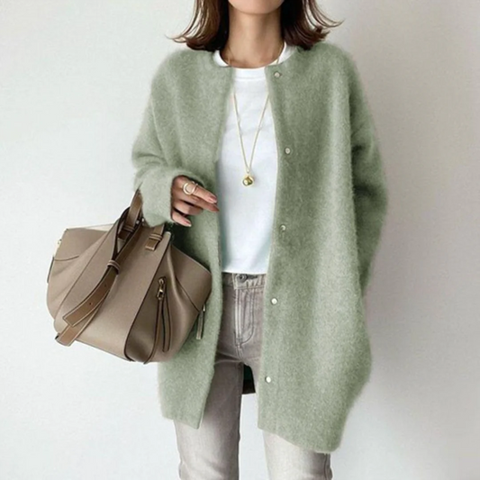 Olivia Soft Knit Oversized Cardigan | Cozy Women's Cardigan