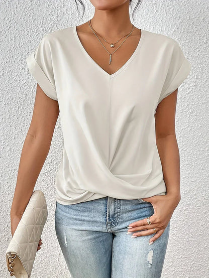 Maya™ | Graceful Drape Top