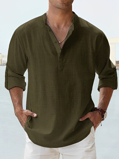 Harrison™ - Elegant Linen Shirt