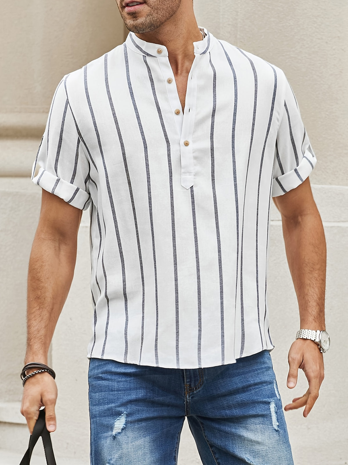 DUKE - Striped Shirt