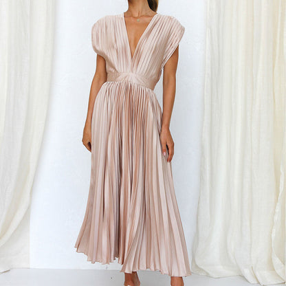 AYANIA - Pleated Summer Dress