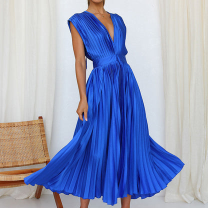 AYANIA - Pleated Summer Dress