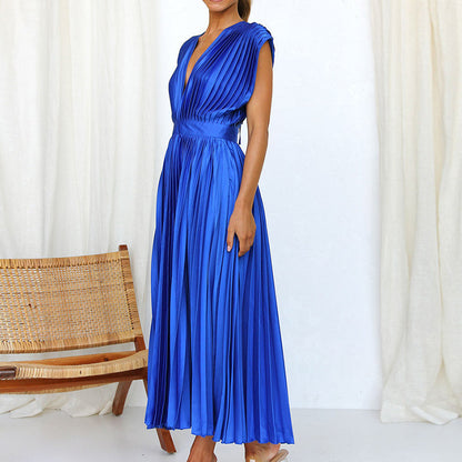 AYANIA - Pleated Summer Dress