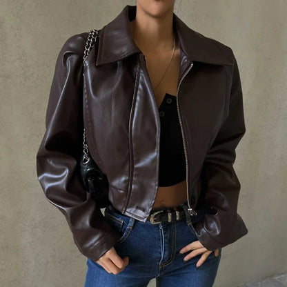 YUNE - Vegan Leather Jacket