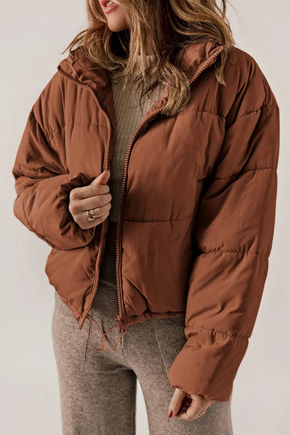 VESTA - Puffer Jacket with Cinched Waist