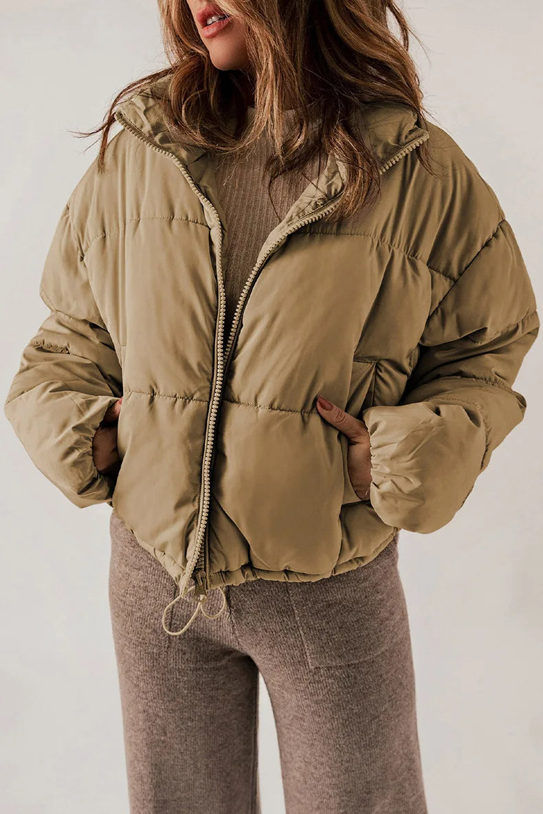 VESTA - Puffer Jacket with Cinched Waist