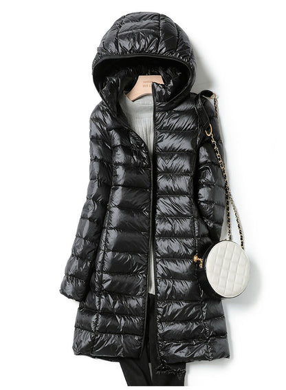 CLAIRE - Long Ultralight Puff Down Jacket