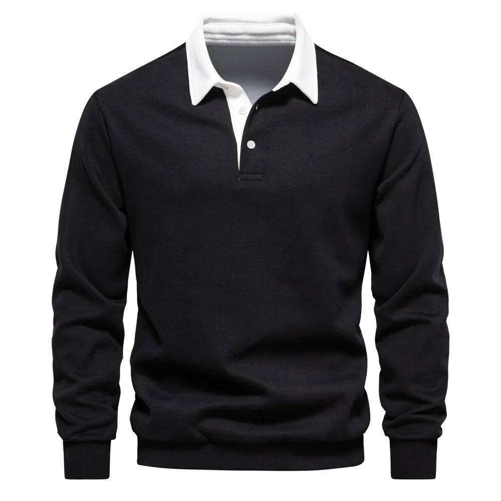 TOMSON - Classic Rugby Polo Shirt