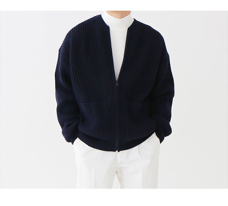 ICAR - Knitted Cardigan With Zipper