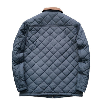 PHILLY - Classic Quilted Men's Jacket Corduroy Collar