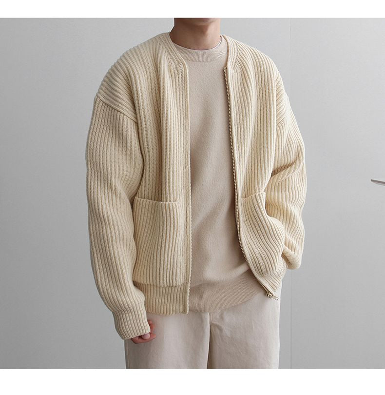 ICAR - Knitted Cardigan With Zipper