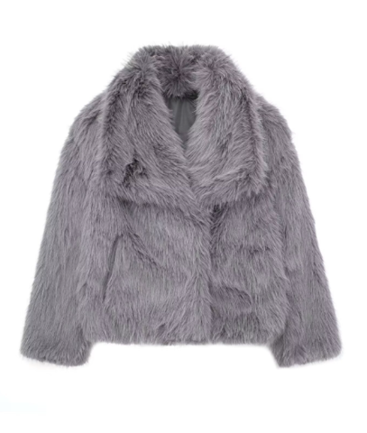 Sandy - Eco Faux Fur Jacket