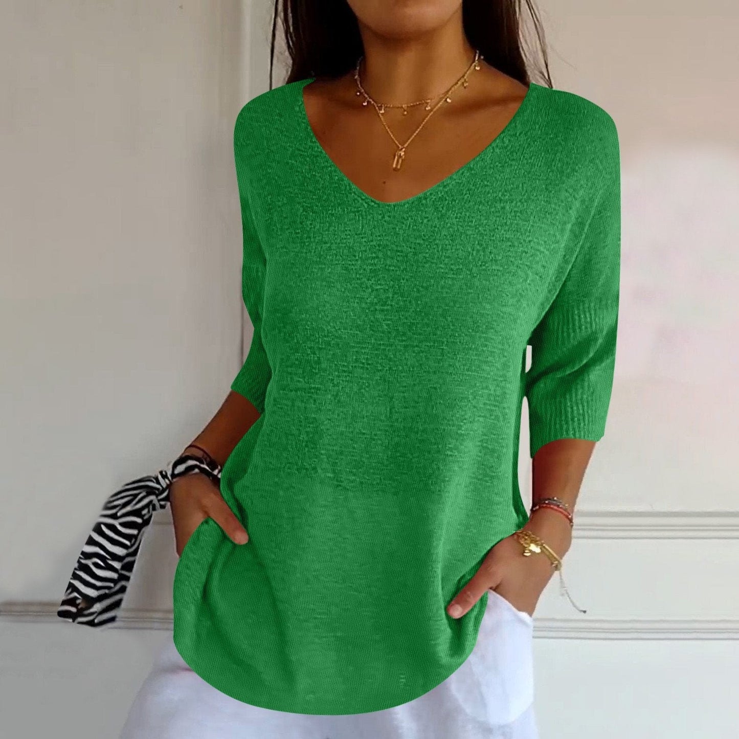 Elenire™ | Classic Knitted Top