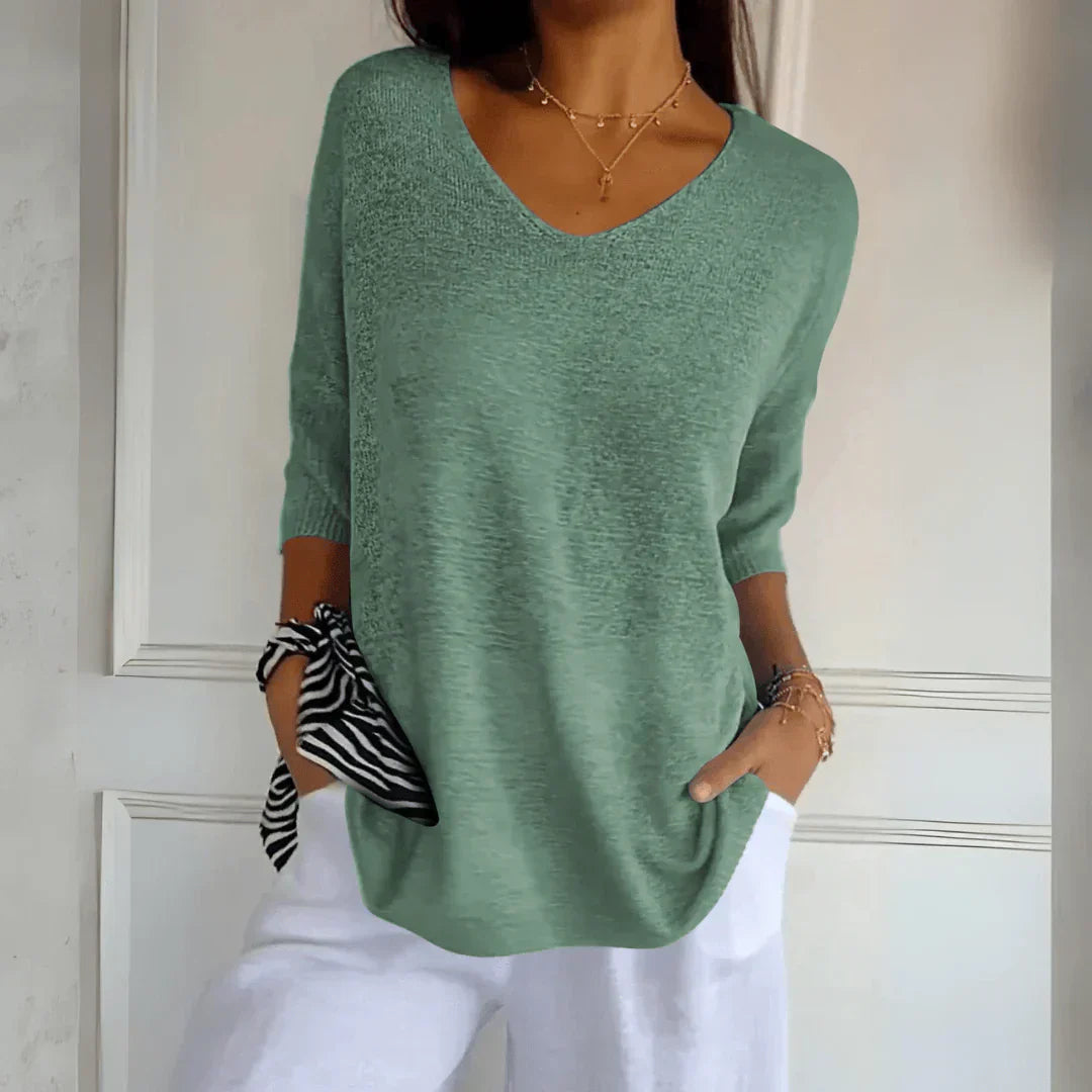 Elenire™ | Classic Knitted Top