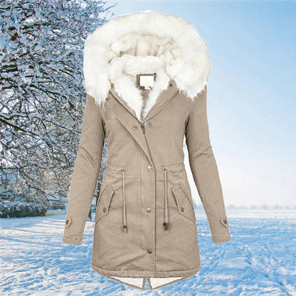 Lisa™ - Parka Jacket With Hood And Fur Lining