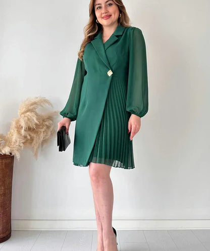 Amelia - Pleated Dress